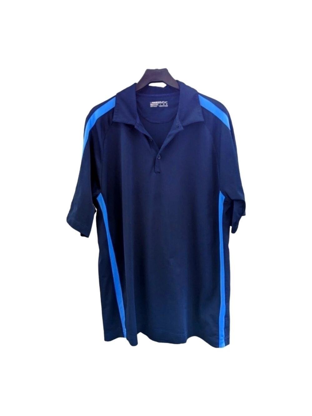 Nike Men’s Dri Fit Performance Golf Polo, Size Large EUC